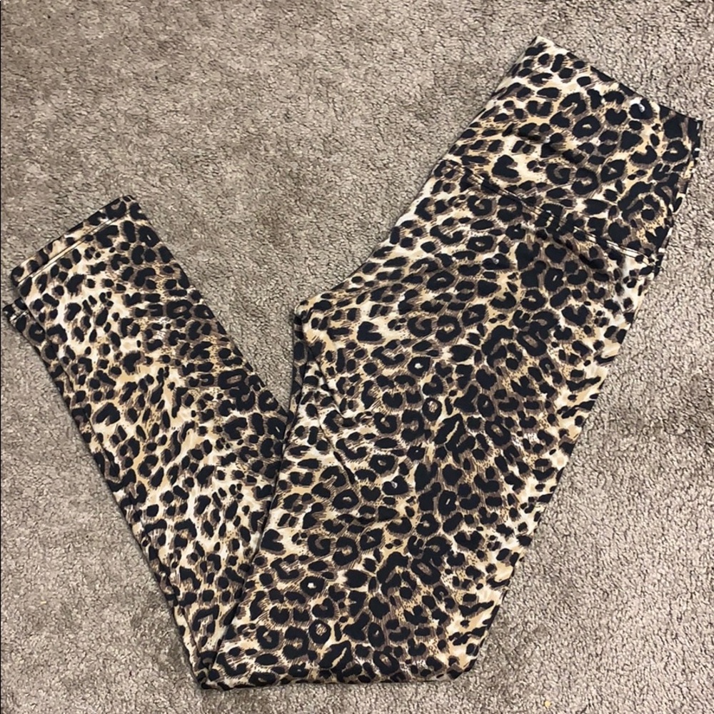 High Waist Leopard Leggings